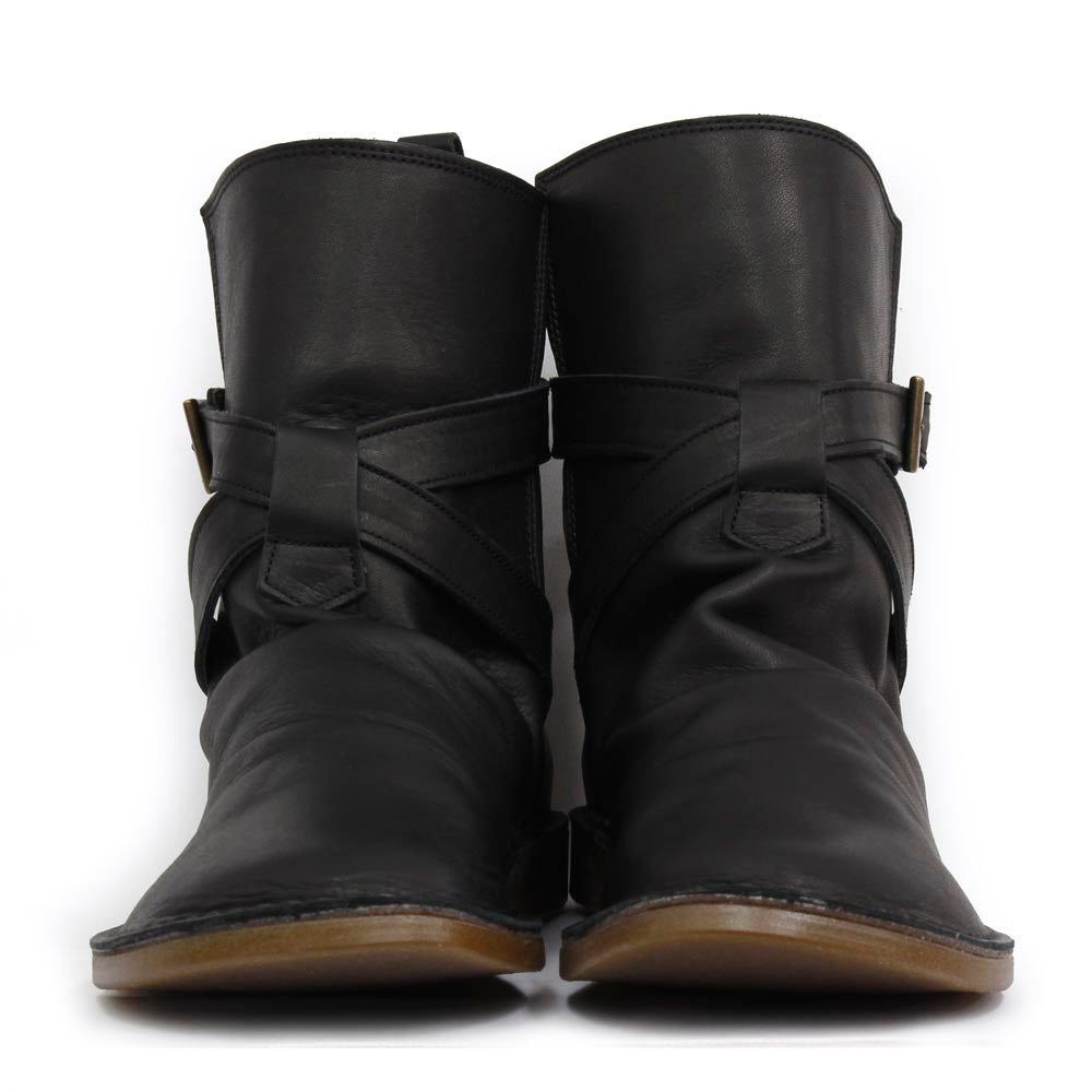 本革クロスベルトレディースブーツ(1233)