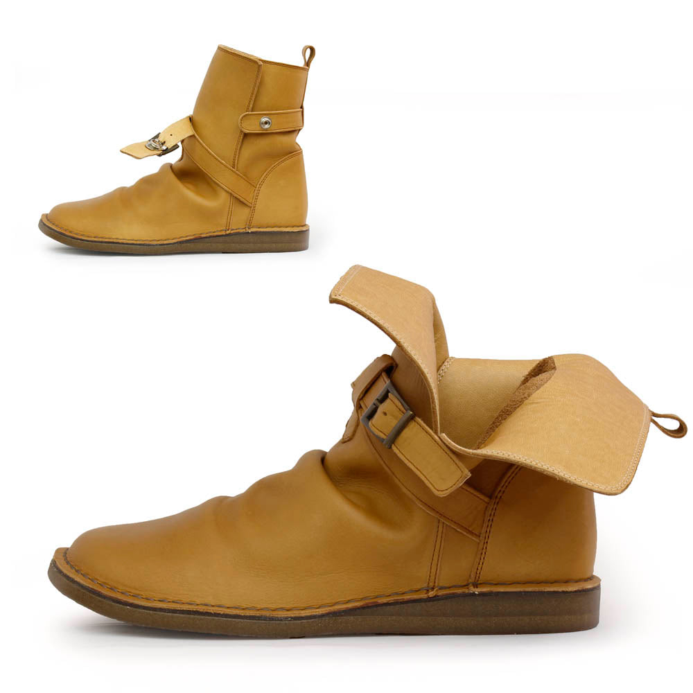 本革クロスベルトレディースブーツ(1233)