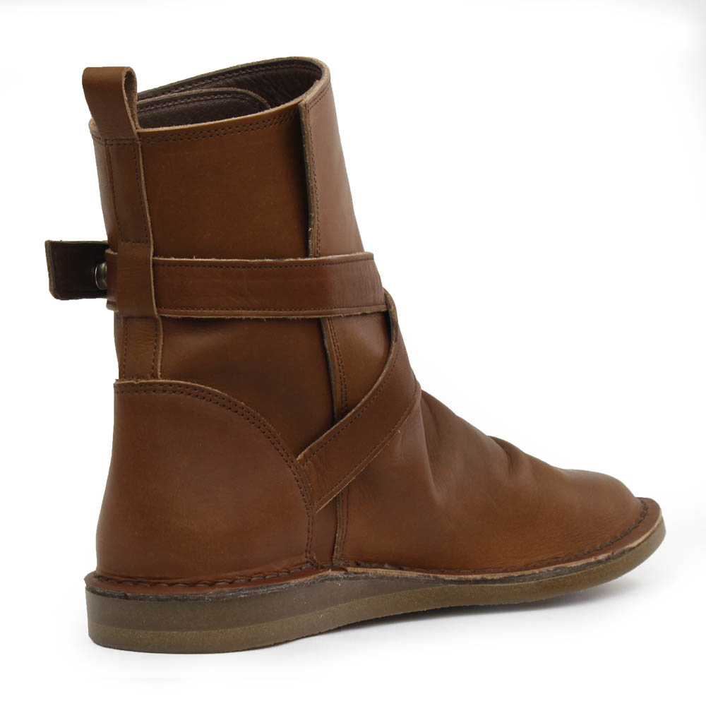 本革クロスベルトレディースブーツ(1233)