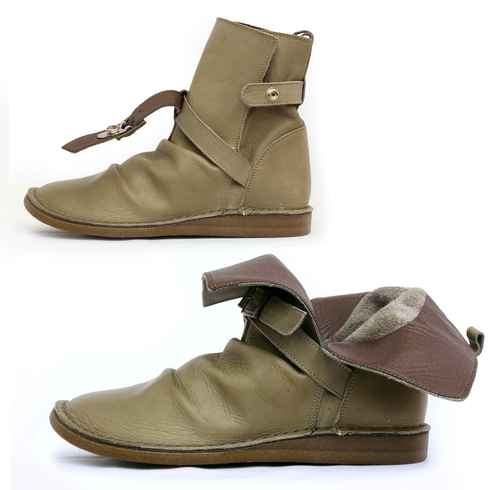 本革クロスベルトレディースブーツ(1233)