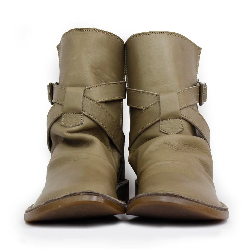 本革クロスベルトレディースブーツ(1233)