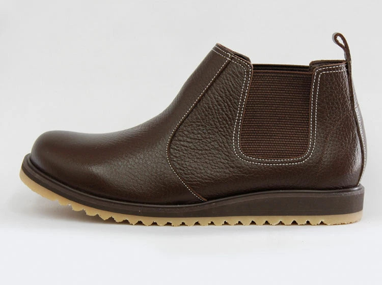 本革サイドゴアアンクルブーツ(1378)