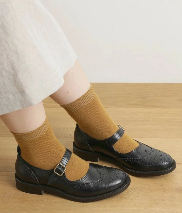 本革甲ベルトローヒール(5523)