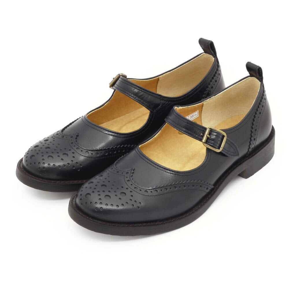 本革甲ベルトローヒール(5523)