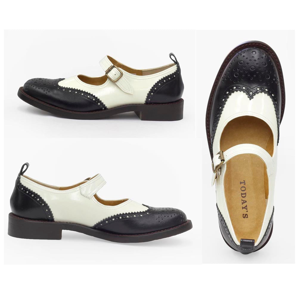 本革甲ベルトローヒール(5523)