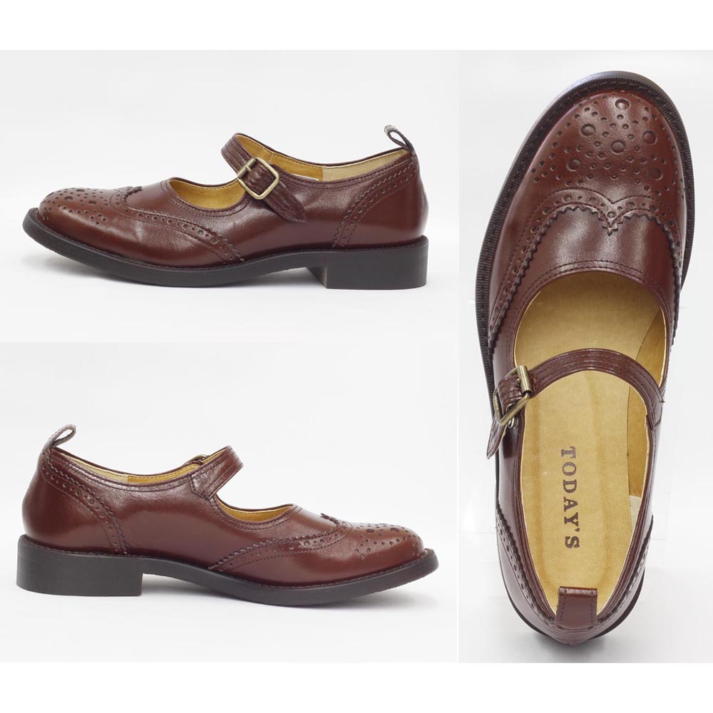 本革甲ベルトローヒール(5523)