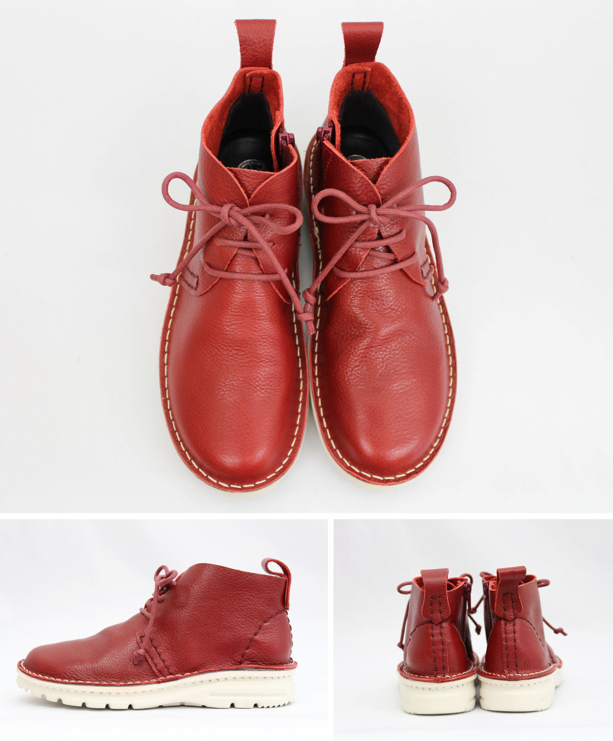 本革軽量 4E レースアップアンクルシューズ(7100)