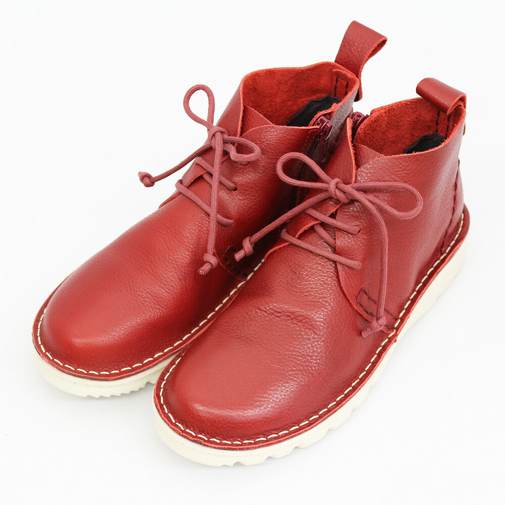 本革軽量 4E レースアップアンクルシューズ(7100)