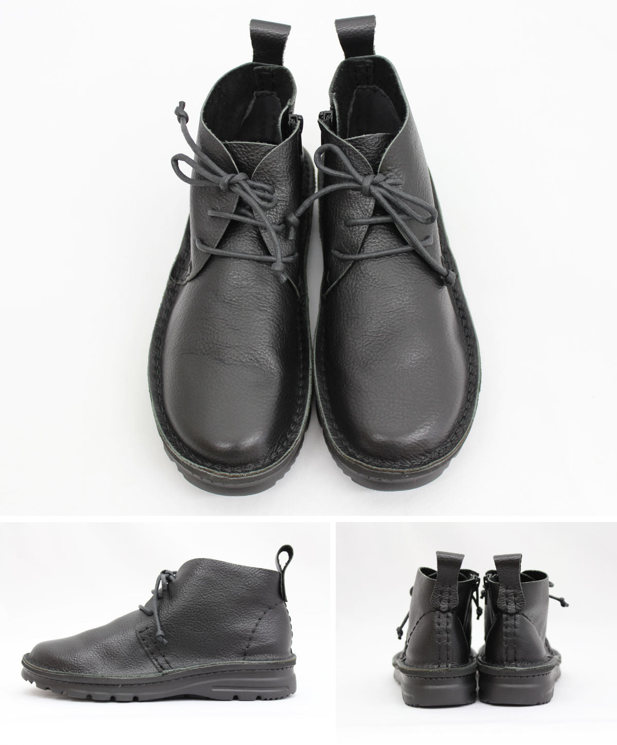 本革軽量 4E レースアップアンクルシューズ(7100)
